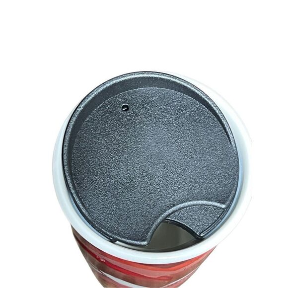 Starbucks 2014 Chevron Ceramic 10oz Travel Mug - Picture 3 of 4